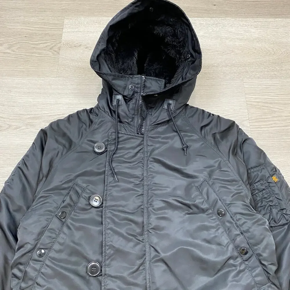Alpha Industries Parka Extreme Cold Weather Type N-3B Jacket Men's XS - Picture 2 of 8